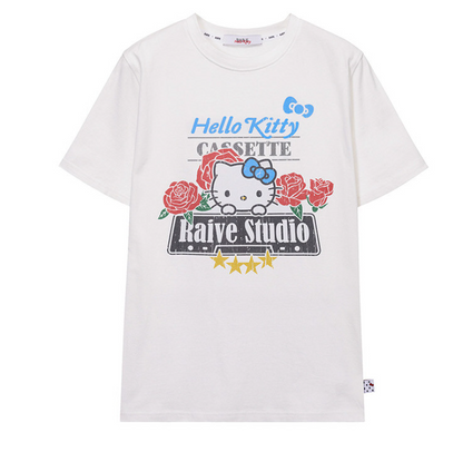 RAIVE X HELLO KITTY - Rose Graphic T-shirt