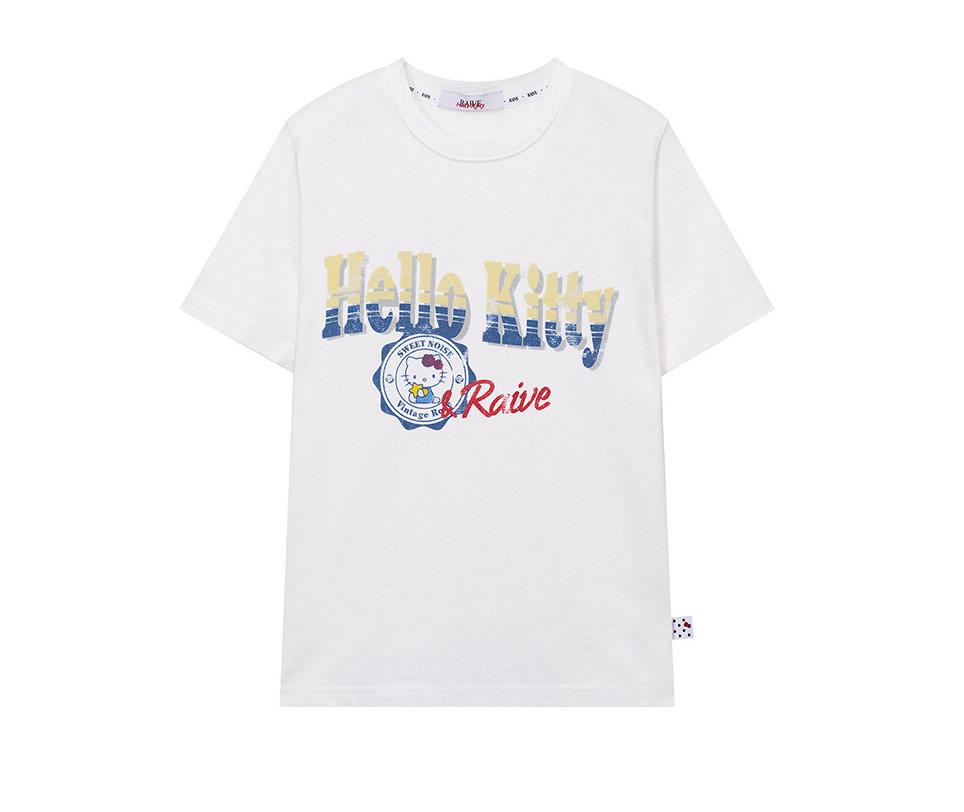 RAIVE X HELLO KITTY - Stamp Graphic T-shirt