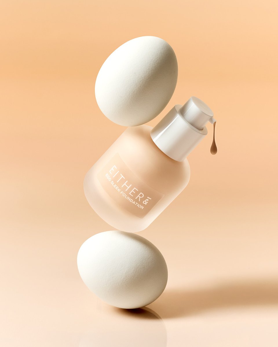 aespa Giselle X EITHER& Egg Sleek Foundation 30ml (SPF50+)