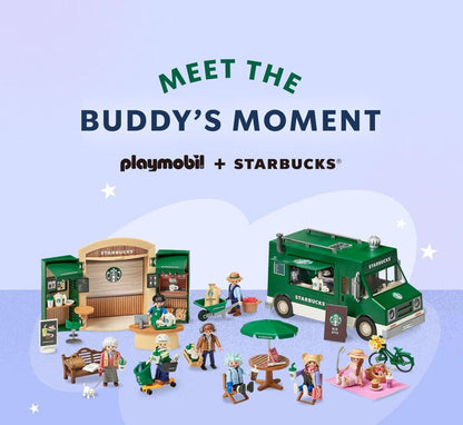 STARBUCKS x PLAYMOBIL - Buddy's Moment 'Coffee Truck' Set