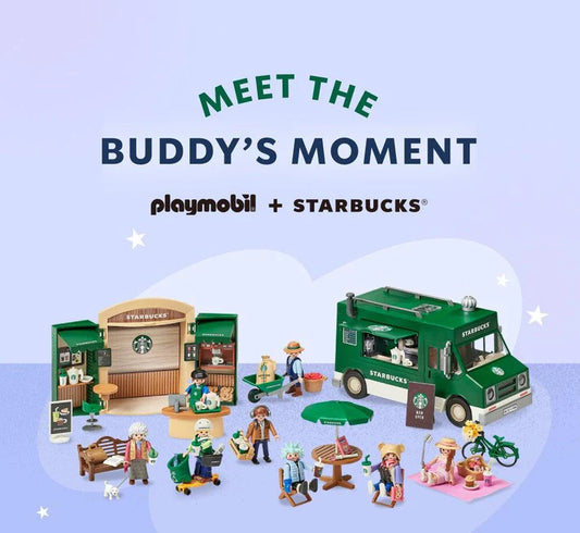 STARBUCKS x PLAYMOBIL - Buddy's Moment Figures