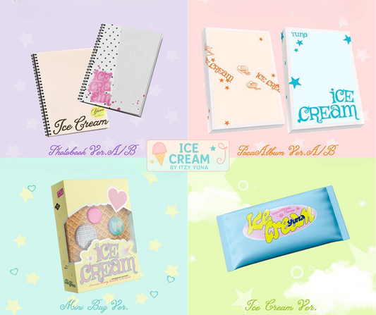 (ITZY) Yuna - 1st Mini Album Ice Cream